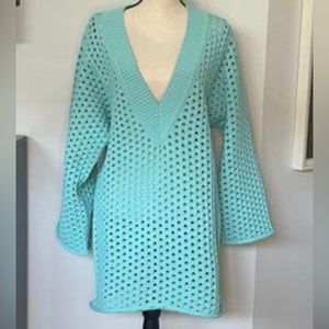 H&M Hole Knit Dress/Coverup Size XL